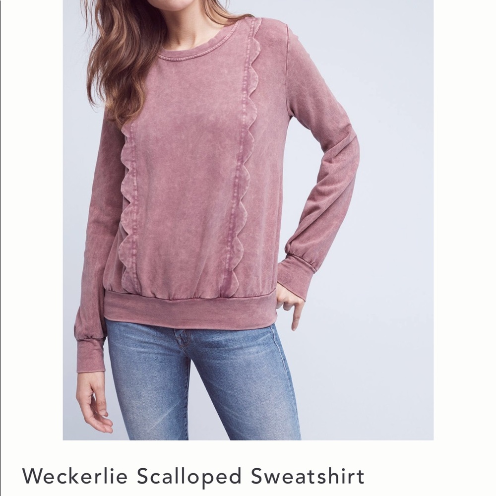 SOLD OUT! Anthropologie Wreckerlie Sweatshirt